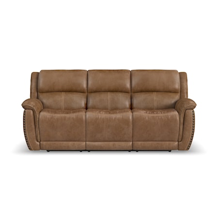 Power Reclining Sofa with Power Headrests