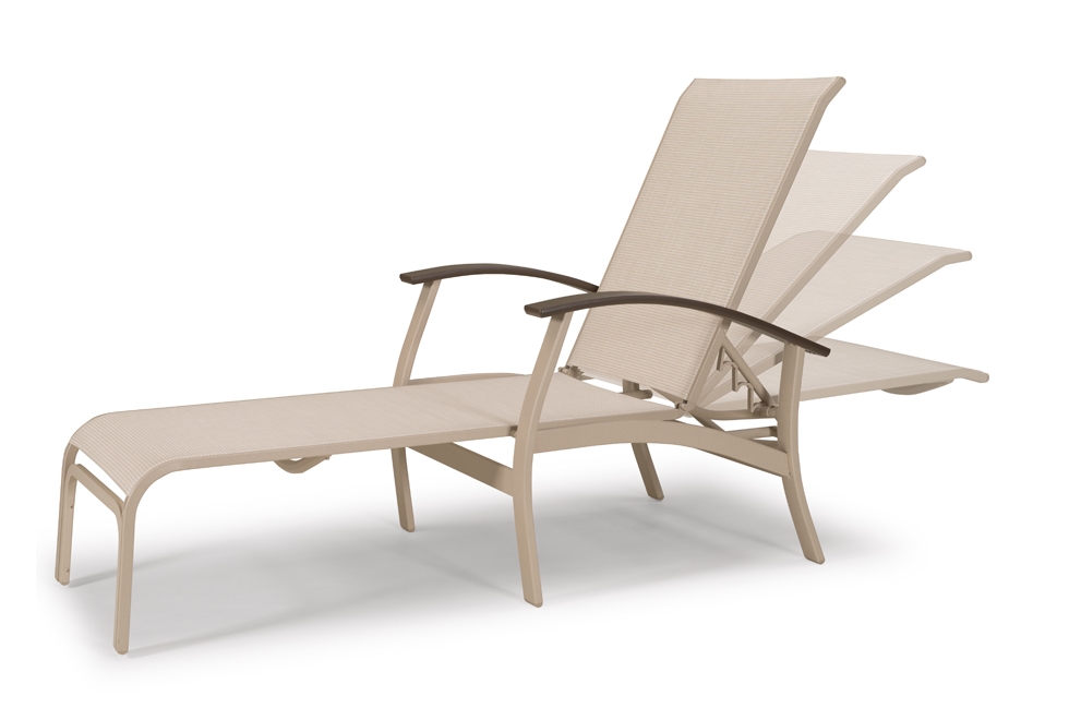 Telescope Belle Isle Adj. 4-Position Lay-Flat Sling Chaise