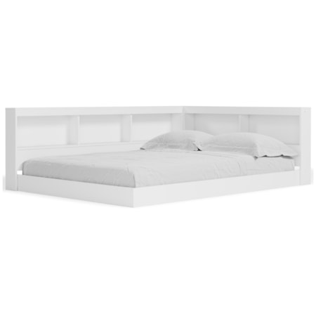 Full Bookcase Storage Bed
