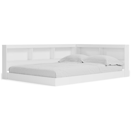 Full Bookcase Storage Bed