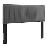 Channel Tufted Performance Velvet Twin Headboard