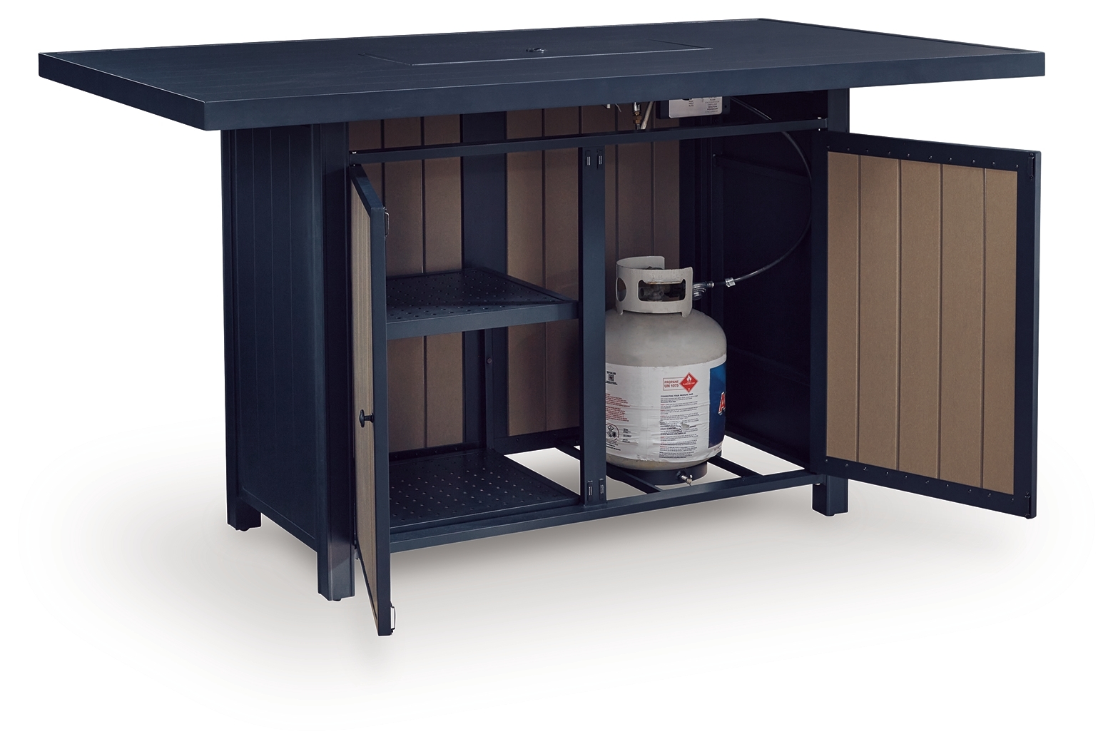 Rect Bar Table W/Fire Pit