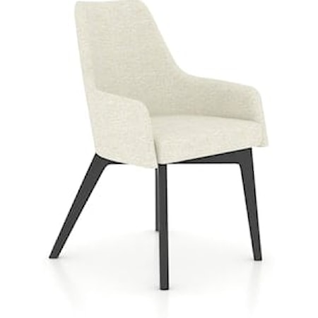 Upholstered fixed chair