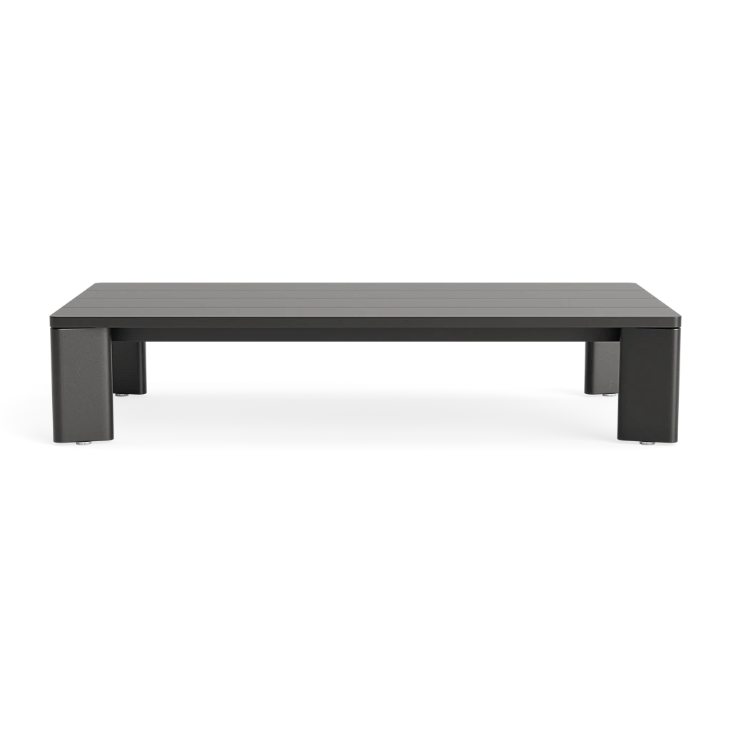 72" Rectangular Aluminum Coffee Table