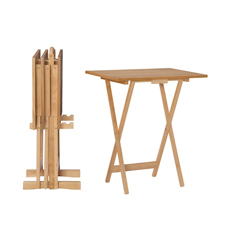 5-Piece Tray Table Set