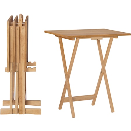 5-Piece Tray Table Set