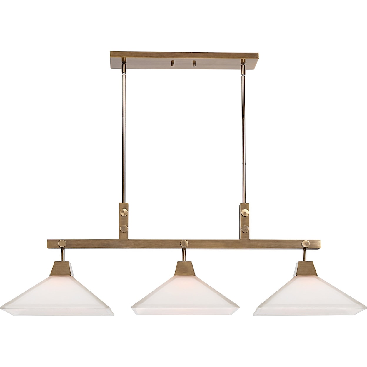 Uttermost Lighting Fixtures - Chandeliers Brookdale Industrial 3 Light Chandelier