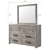 CM Tundra Dresser and Mirror Set