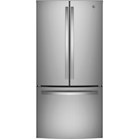 GE 18.6 Cu. Ft. Counter-Depth French-Door Refrigerator Fingerprint Resistant Stainless Steel
