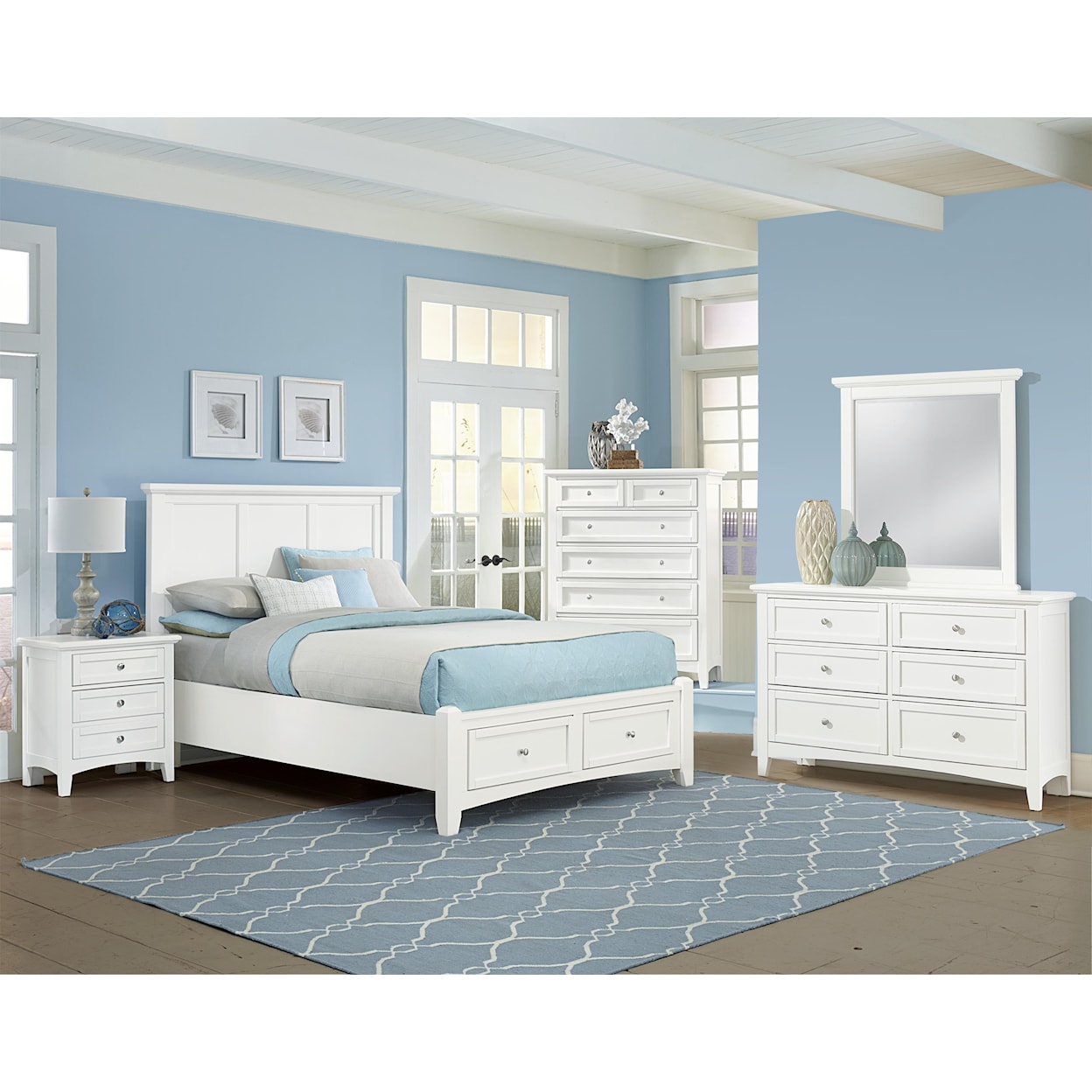 Vaughan Bassett Bonanza Queen Bedroom Group