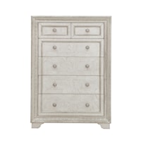 Transitional 5-Drawer Bedroom Chest