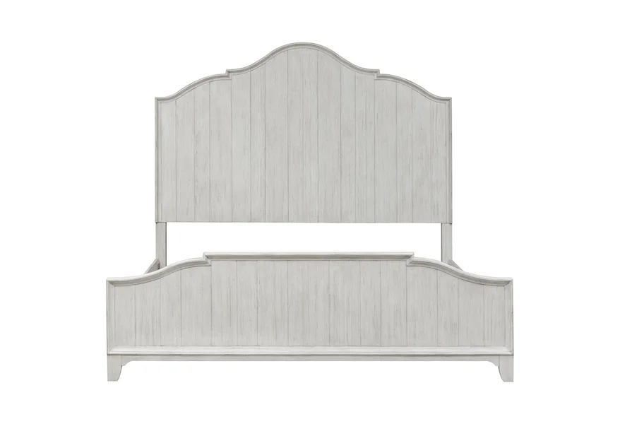 Farmhouse Reimagined Queen Panel Bed by Liberty Furniture at Suburban Furniture