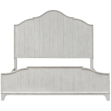 King Panel Bed