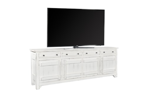 Rustic 97" Console with Cord Management
