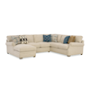 Craftmaster 723650BD Sectional Sofa with LAF Chaise