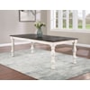 Steve Silver Heston Dining Table with 18-Inch Table Leaf