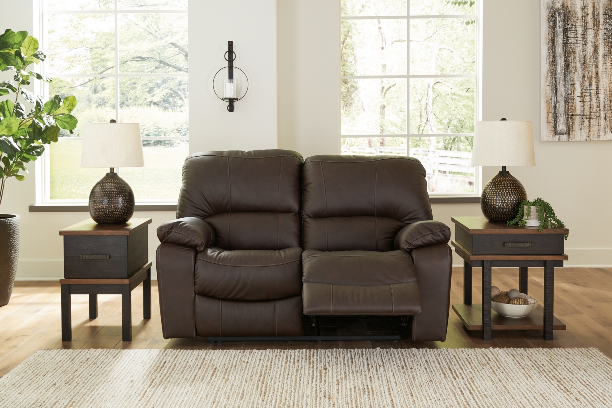 Reclining Power Loveseat