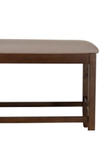 Powell Spiva Contemporary Counter-Height Backless Bench