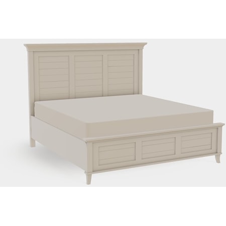 King Panel Bed with Right Drawerside