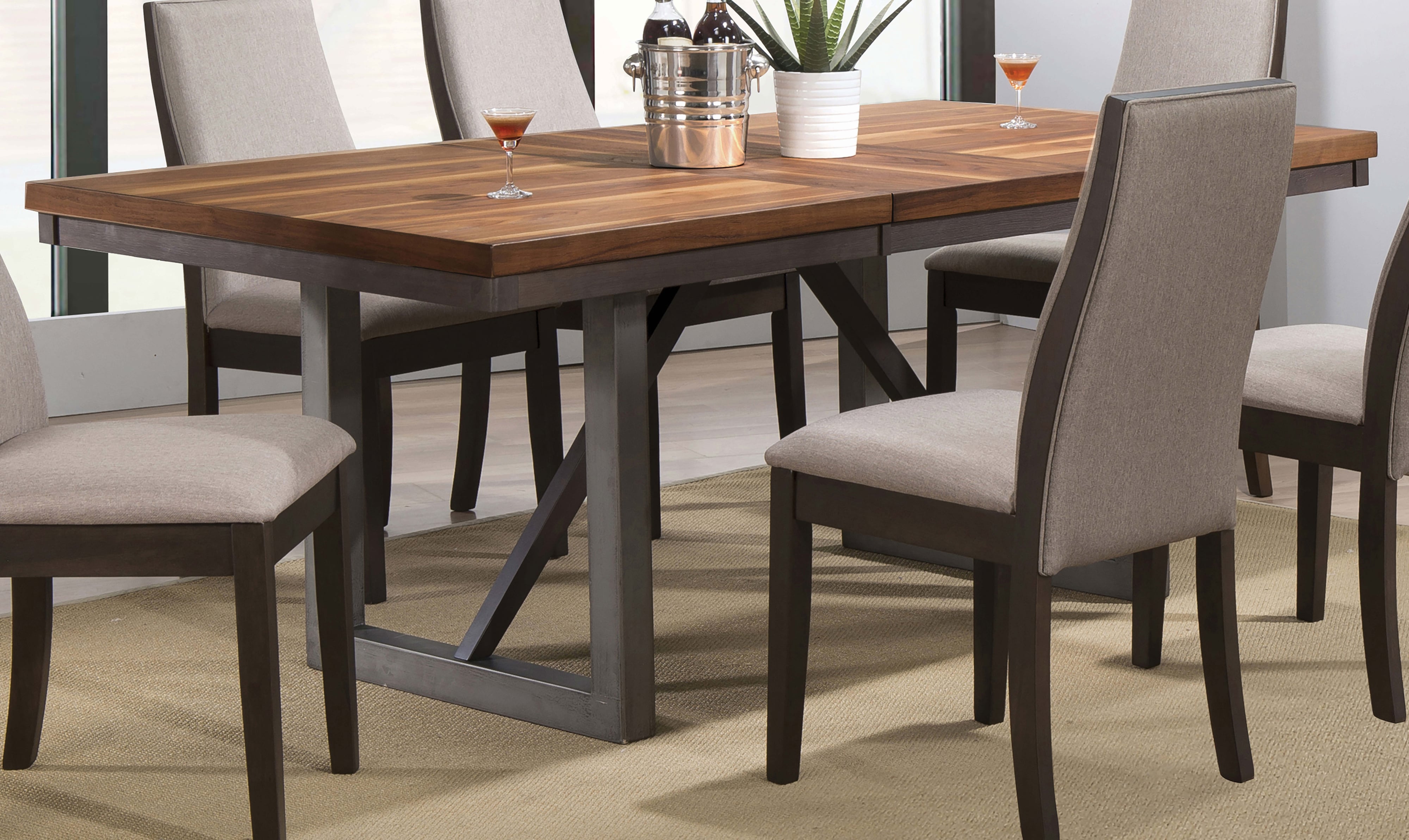 77-inch Extension Dining Table