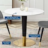 Modway Zinque 36" Dining Table
