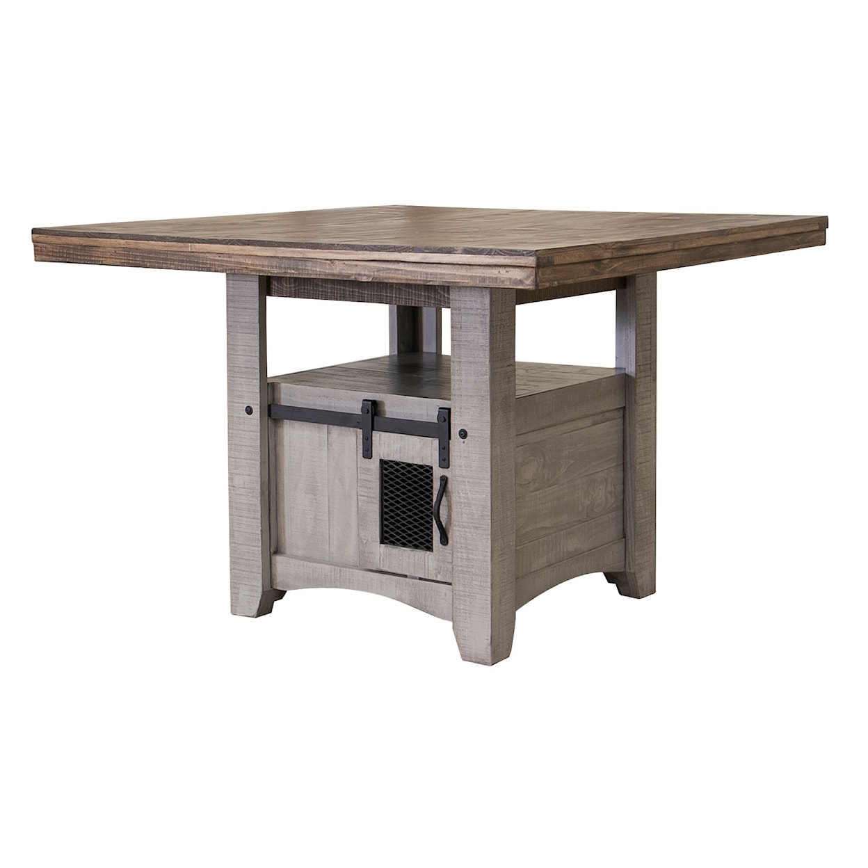 International Furniture Direct Pueblo Counter Height Dining Table