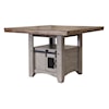 IFD International Furniture Direct Pueblo Counter Height Dining Table