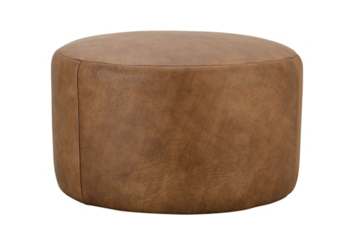 Contemporary Round Ottoman