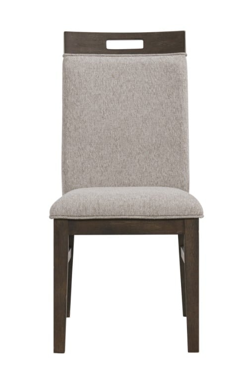 Contemporary Rustic Upholstered Side Chair