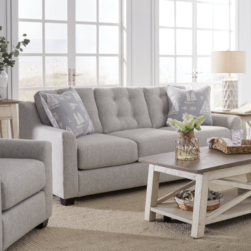 Casual Tufted Sofa