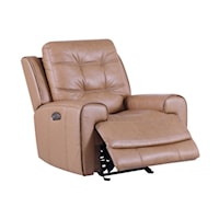 Casual London Glider Recliner with USB Ports