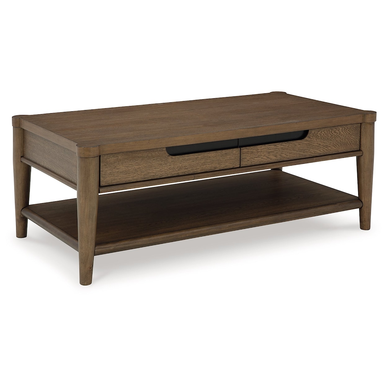Ashley Signature Design Roanhowe Coffee Table and 2 End Tables
