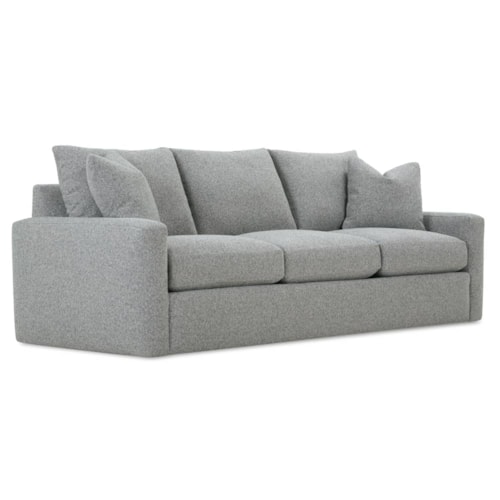 Contemporary Sofa with Upholstered Base