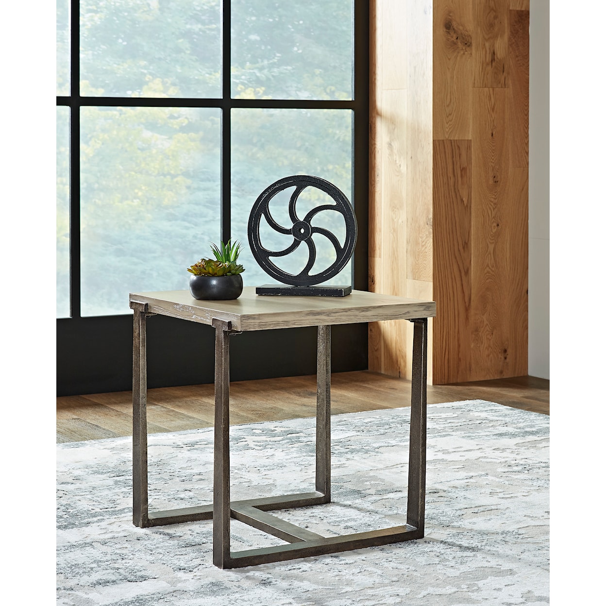 Signature Design by Ashley Flatiron End Table