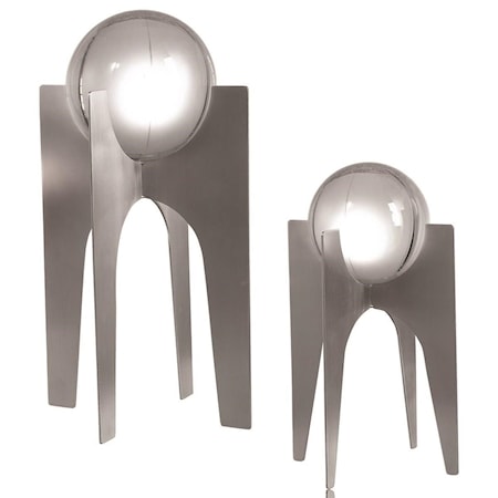 Ellianna Silver Sculpture, Set/2