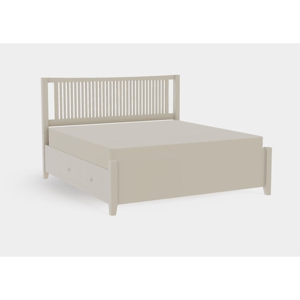 Mavin Atwood Group Atwood King Both Drawerside Spindle Bed