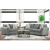 Fusion Furniture 6003 BRITTA GREYSTONE Sofa