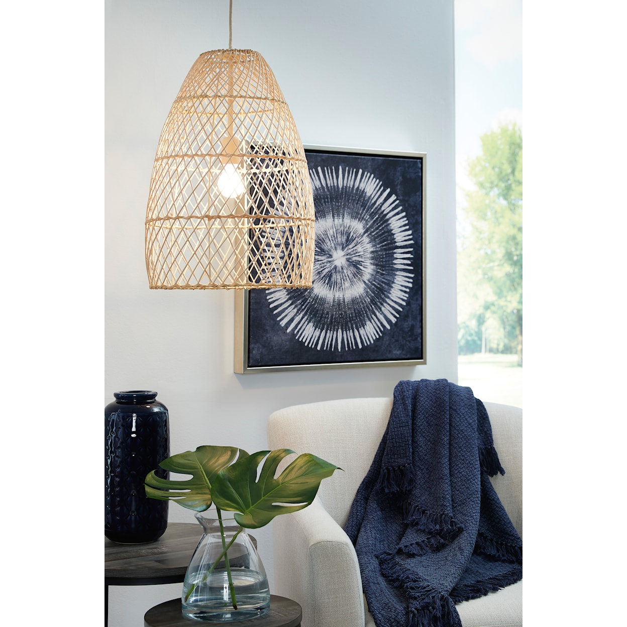 Ashley Furniture Signature Design Pendant Lights Calett Pendant Light
