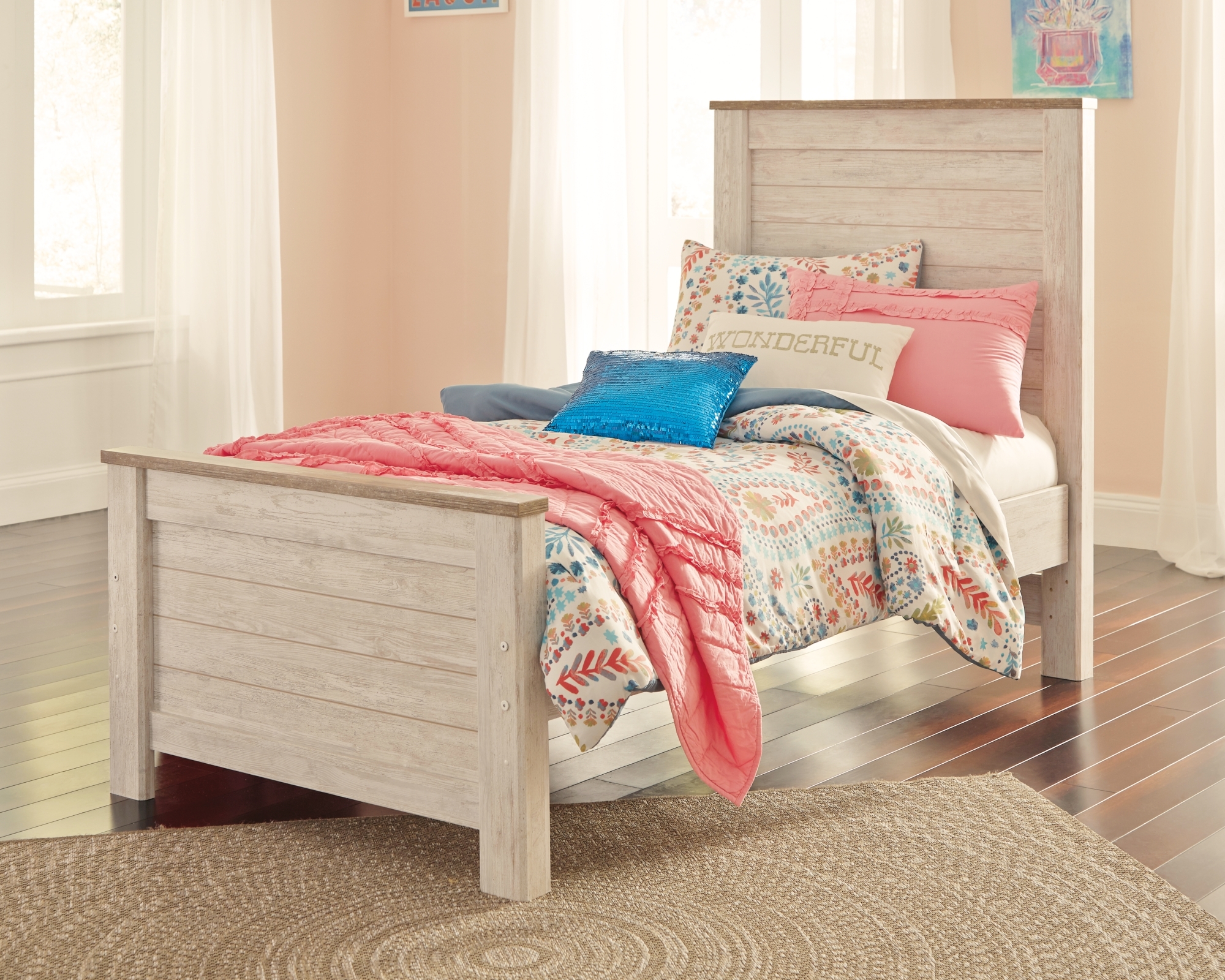 Twin Panel Bed