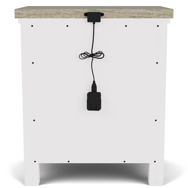 Riverside Furniture Cora 2-Drawer Nightstand