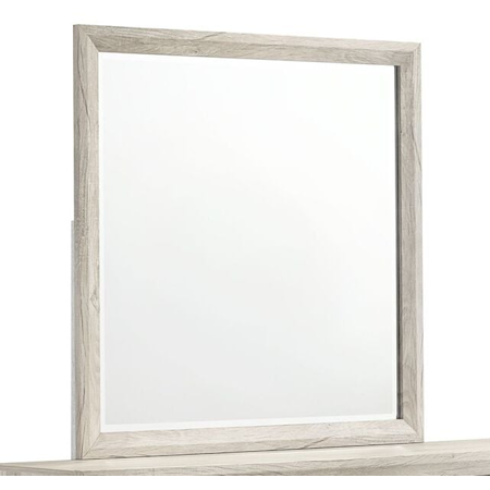 Rustic Farmhouse Square Mirror