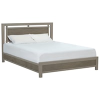 Contemporary King Panel Bed