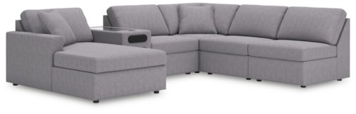 6-Piece Sectional With Chaise