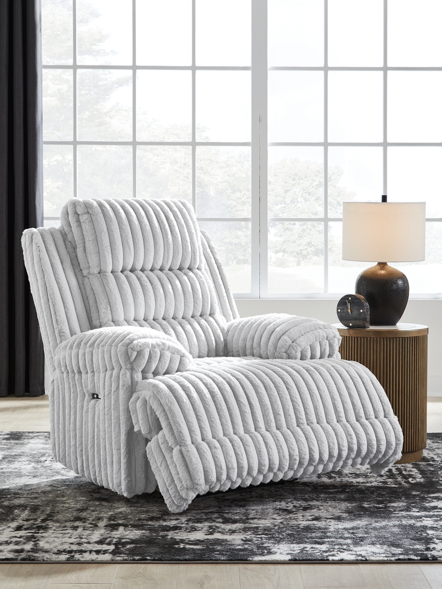 Signature Design by Ashley Rhine Falls Zero Wall Power Recliner