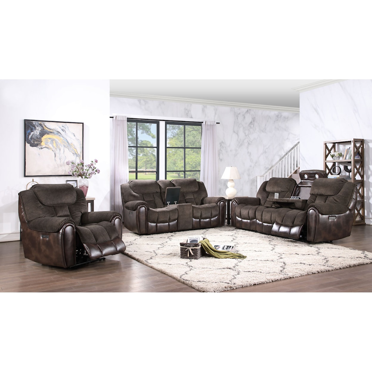 Steve Silver Apollo Power Reclining Loveseat