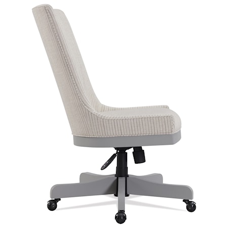 Upholstered Adjustable Desk Chair