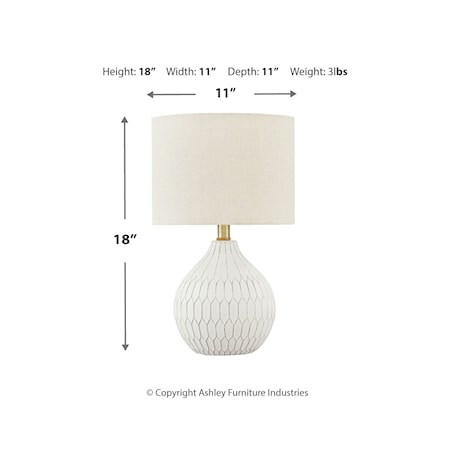 Ceramic Table Lamp