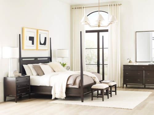 Transitional 6-Piece Queen Bedroom Set