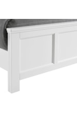 New Classic Andover Transitional Full Panel Bed with Decorative Molding