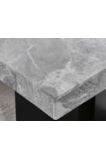 Steve Silver Artemis Contemporary 5-pc. Marble-Top Dining Set with Faux Leather Chairs